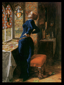 "Mariana" <br>by John Everett Millais